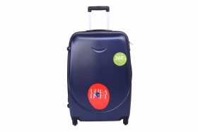 Koffer Parijs Ultra Light Navy Blauw